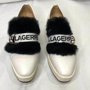Karl Lagerfeld.  Paris. Birdie Platform Sneaker sz 9